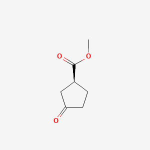 methyl (1S)-3-oxocyclopentane-1-carboxylate CAS 132076-32-5