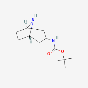 tert-butyl N-[(1S,5R)-8-azabicyclo[3.2.1]octan-3-yl]carbamate CAS 132234-68-5