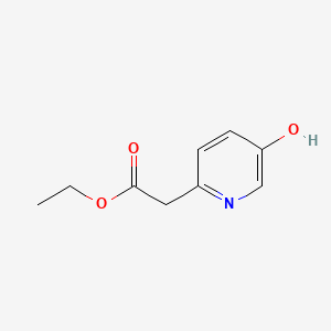 ethyl 2-(5-hydroxy-2-pyridinyl)acetate CAS 132807-30-8