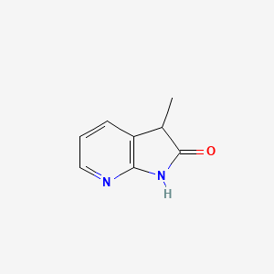 3-methyl-1,3-dihydropyrrolo[2,3-b]pyridin-2-one CAS 1330055-85-0