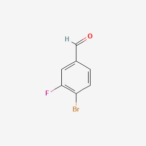 4-bromo-3-fluorobenzaldehyde CAS 133059-43-5
