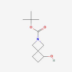 tert-butyl 7-hydroxy-2-azaspiro[3.3]heptane-2-carboxylate CAS 1330764-31-2