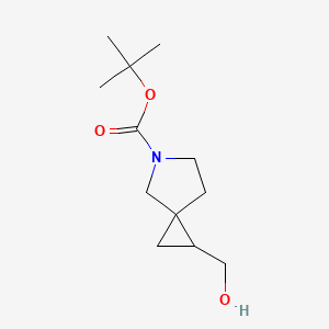 tert-butyl 2-(hydroxymethyl)-5-azaspiro[2.4]heptane-5-carboxylate CAS 1330766-02-3