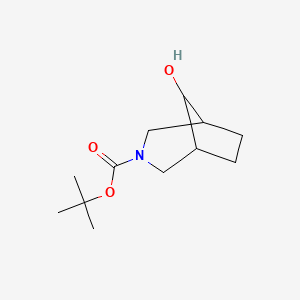 tert-butyl 8-hydroxy-3-azabicyclo[3.2.1]octane-3-carboxylate CAS 1330766-08-9