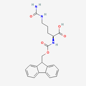 (2S)-5-(carbamoylamino)-2-(9H-fluoren-9-ylmethoxycarbonylamino)pentanoic acid CAS 133174-15-9