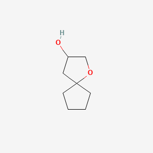 1-oxaspiro[4.4]nonan-3-ol CAS 1331825-49-0