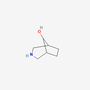3-azabicyclo[3.2.1]octan-8-ol CAS 1331847-92-7