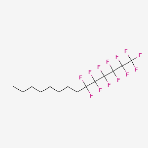 1,1,1,2,2,3,3,4,4,5,5,6,6-tridecafluorotetradecane CAS 133331-77-8