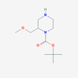 tert-butyl 2-(methoxymethyl)piperazine-1-carboxylate CAS 1334336-12-7