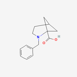 2-benzyl-2-azabicyclo[3.1.1]heptane-1-carboxylic acid CAS 1334367-72-4