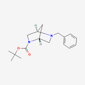 tert-butyl (1R,4R)-5-benzyl-2,5-diazabicyclo[2.2.1]heptane-2-carboxylate CAS 134003-83-1