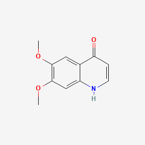 6,7-dimethoxy-1H-quinolin-4-one CAS 13425-93-9
