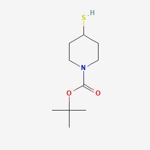 tert-butyl 4-sulfanylpiperidine-1-carboxylate CAS 134464-79-2