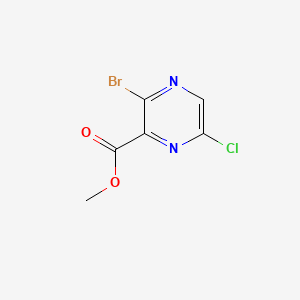 methyl 3-bromo-6-chloropyrazine-2-carboxylate CAS 13457-28-8
