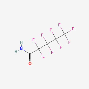 2,2,3,3,4,4,5,5,5-nonafluoropentanamide CAS 13485-61-5