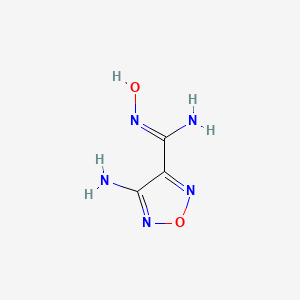 4-amino-N'-hydroxy-1,2,5-oxadiazole-3-carboximidamide CAS 13490-32-9