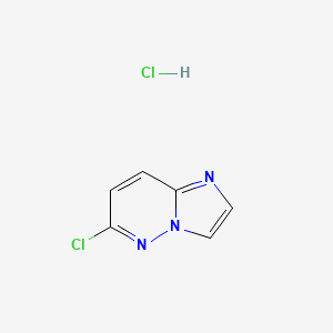 6-chloroimidazo[1,2-b]pyridazine;hydrochloride CAS 13493-79-3