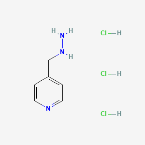 pyridin-4-ylmethylhydrazine;trihydrochloride CAS 1349717-75-4