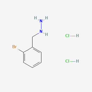 (2-bromophenyl)methylhydrazine;dihydrochloride CAS 1349718-46-2