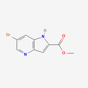 methyl 6-bromo-1H-pyrrolo[3,2-b]pyridine-2-carboxylate CAS 1352492-16-0
