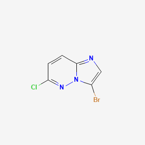 3-bromo-6-chloroimidazo[1,2-b]pyridazine CAS 13526-66-4