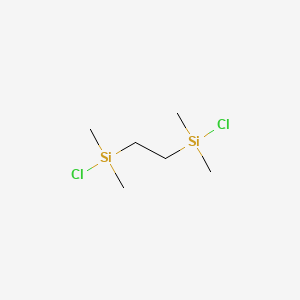chloro-[2-[chloro(dimethyl)silyl]ethyl]-dimethylsilane CAS 13528-93-3