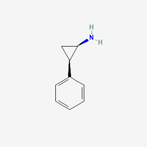 cis-(1R,2R)-2-phenylcyclopropan-1-amine CAS 13531-35-6