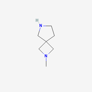2-methyl-2,7-diazaspiro[3.4]octane CAS 135380-30-2