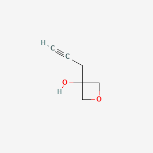 3-prop-2-ynyloxetan-3-ol CAS 1354550-84-7