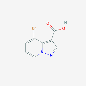 4-bromopyrazolo[1,5-a]pyridine-3-carboxylic acid CAS 1356144-48-3