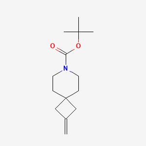 tert-butyl 2-methylidene-7-azaspiro[3.5]nonane-7-carboxylate CAS 1356476-38-4