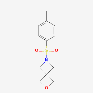 6-(4-methylphenyl)sulfonyl-2-oxa-6-azaspiro[3.3]heptane CAS 13573-28-9