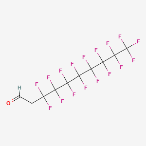 3,3,4,4,5,5,6,6,7,7,8,8,9,9,10,10,10-heptadecafluorodecanal CAS 135984-68-8