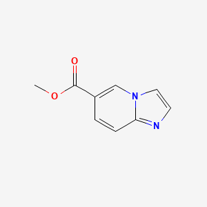 methyl imidazo[1,2-a]pyridine-6-carboxylate CAS 136117-69-6