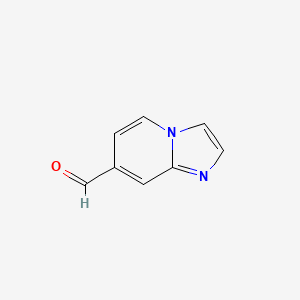 imidazo[1,2-a]pyridine-7-carbaldehyde CAS 136117-73-2