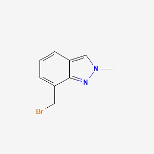 7-(bromomethyl)-2-methylindazole CAS 1363380-76-0