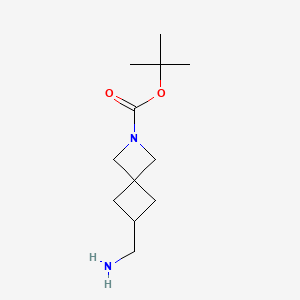 tert-butyl 6-(aminomethyl)-2-azaspiro[3.3]heptane-2-carboxylate CAS 1363380-79-3