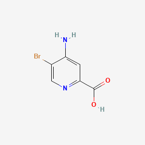 4-amino-5-bromopyridine-2-carboxylic acid CAS 1363381-01-4