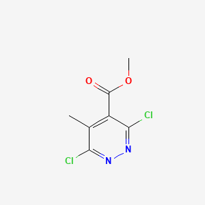 methyl 3,6-dichloro-5-methylpyridazine-4-carboxylate CAS 1363381-53-6