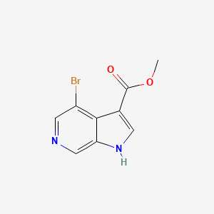 methyl 4-bromo-1H-pyrrolo[2,3-c]pyridine-3-carboxylate CAS 1363381-62-7