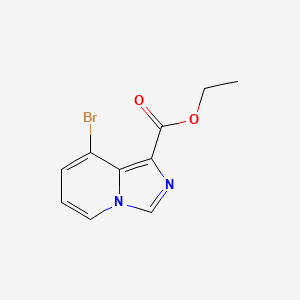 ethyl 8-bromoimidazo[1,5-a]pyridine-1-carboxylate CAS 1363382-16-4