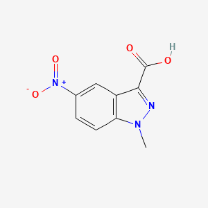 1-methyl-5-nitroindazole-3-carboxylic acid CAS 1363382-25-5