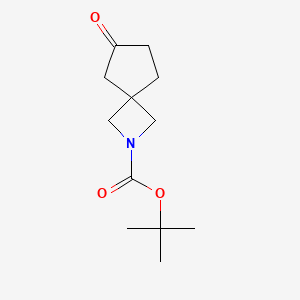 tert-butyl 6-oxo-2-azaspiro[3.4]octane-2-carboxylate CAS 1363382-39-1
