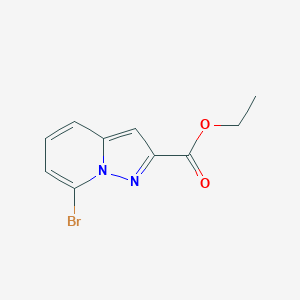 ethyl 7-bromopyrazolo[1,5-a]pyridine-2-carboxylate CAS 1363382-88-0