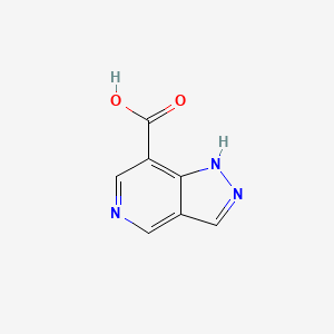 1H-pyrazolo[4,3-c]pyridine-7-carboxylic acid CAS 1363383-10-1