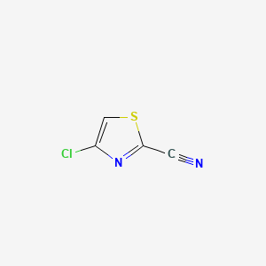 4-chloro-1,3-thiazole-2-carbonitrile CAS 1363383-13-4