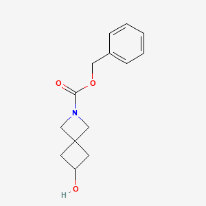 benzyl 6-hydroxy-2-azaspiro[3.3]heptane-2-carboxylate CAS 1363383-32-7