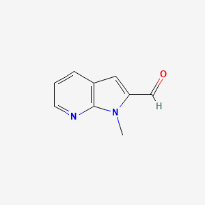 1-methylpyrrolo[2,3-b]pyridine-2-carbaldehyde CAS 1368111-06-1