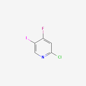 2-chloro-4-fluoro-5-iodopyridine CAS 1370534-60-3