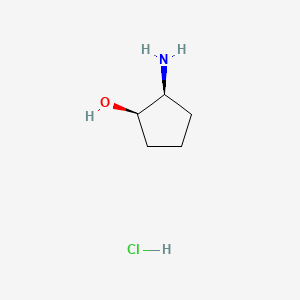 cis-(1R,2S)-2-aminocyclopentan-1-ol;hydrochloride CAS 137254-03-6